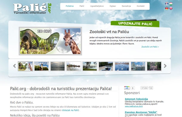 Turistički informator palic.org je počeo sa radom